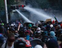 Nueva jornada de protestas en Santiago de Chile