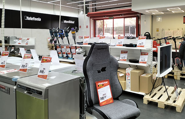 Pinto's new MediaMarkt outlet